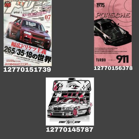 Car posters animated cars sport cars posters bloxburg codes Roblox Picture Ids For Bloxburg, Pic Decals For Bloxburg, Bloxburg Teenage Poster Codes, Bloxburg Picture Codes Posters, Berry Avenue Decal Codes Poster, Roblox Picture Id Codes Album Covers, Bloxburg Car Picture Codes, Picture Code For Bloxburg, Bloxburg Anime Codes