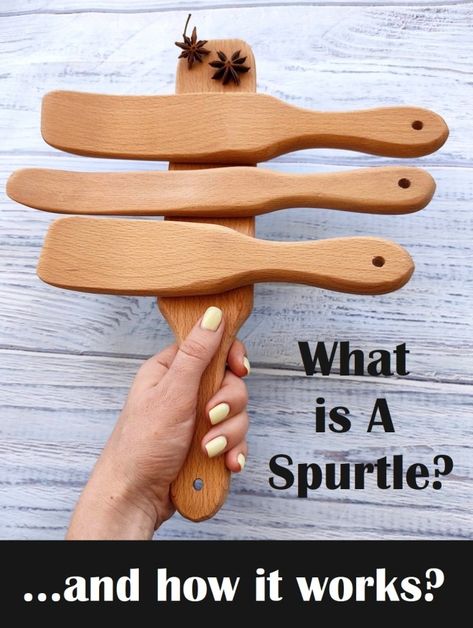 Wooden Sourdough Spatula, Diy Wooden Kitchen Accessories, Spurtle Kitchen Utensils, How To Make Wooden Spoons, Carving Wooden Spoons, Wooden Kitchen Tools, Diy Wood Spoon, Spurtle Handmade, Wooden Kitchen Utensils Handmade