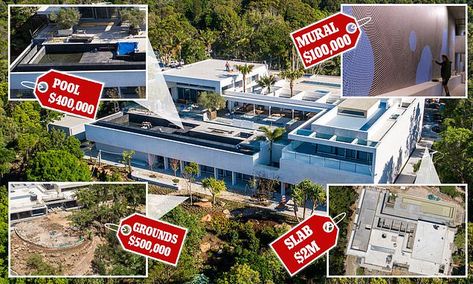 Inside Chris Hemsworth's new $20million mansion with its $400,000 pool Chris Hemsworth House, India Rose, Airport Terminal, Outdoor Play Area, Mega Mansions, Mansions Homes, Walk In Wardrobe, Shopping Centre, Entertaining Area