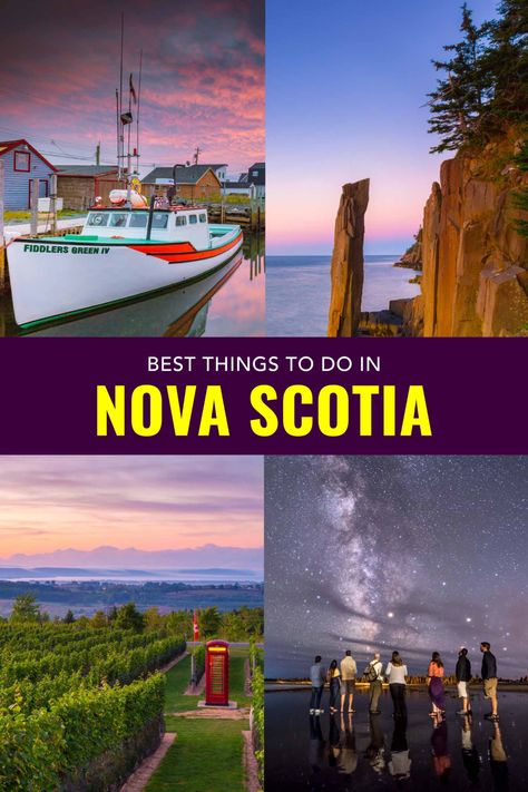 The best things to do in Nova Scotia. If you're planning a visit to Atlantic Canada spend some time traveling Nova Scotia. It's more than Halifax and Cape Breton. There's so much to see in Nova Scotia. #Halifax #NovaScotia #Canada#travel #vacation #Maritimes #AtlanticCanada #EastCoast #PeggysCove Lunenburg Nova Scotia, Nova Scotia Travel, Visit Nova Scotia, Travel To Canada, Places To Visit In Canada, Trip To Canada, Canada Travel Guide, About Canada, Canadian Travel