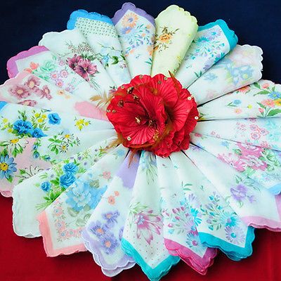 Women Quadrate Floral Handkerchiefs Wedding Party Cotton Fabric Hankies 5-35 Pcs Packing Ideas For Wedding, Flower Handkerchief, Safety Sunglasses, Protective Goggles, Driver Safety, Ladies Handkerchiefs, Packing Ideas, Embroidered Scarf, Wedding Handkerchief