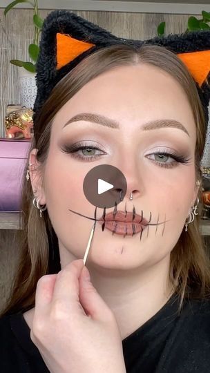 3.5K views · 10K reactions | SKULL MAKEUP HACK!!💀🖤 would you try it?? 

Lb @marysherb 🖤

@elfcosmetics precision liquid liner 
@essencemakeup stay and play gel liner black raven 
@meltcosmetics Mary Jane palette 

Halloween makeup, Halloween costume, easy makeup, eyeliner hack, easy Halloween makeup, makeup ideas, makeup tutorial, viral makeup, makeup hack 
#essencecosmetics #elfcosmetics #halloween #haloweenmakeup #halloweencostume #halloween2024 #makeup #beautyreels #makeupreels #makeupvideos #wakeupandmakeup #undiscoveredmuas #makeuptutorial #eyemakeup #eyeshadow #makeupobsessed #makeupvideo #makeupchallenge #makeupinspiration #makeupinspo #makeupartist #eyeliner #makeuphack #meltcosmetics | Breyonna Skull Makeup Easy, Easy Skull Makeup, Easy Skeleton Makeup, Makeup Halloween Costume, Halloween Makeup Diy Easy, Halloween Costume Easy, Halloween Eyeshadow, Skull Makeup Tutorial, Easy Halloween Makeup