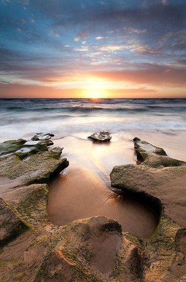 Water Sunset, Mornington Peninsula, Still Photography, Dream Beach, Ulsan, Amazing Sunsets, Beautiful Places To Visit, Beautiful Sunset, Nature Travel