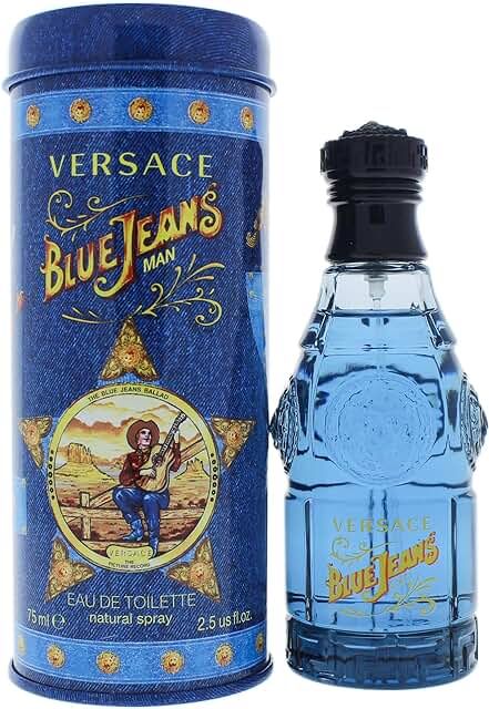 Versace Blue Jeans, Perfume Blue, Perfume Versace, Versace Perfume, Versace Blue, Blue Perfume, Blue Jeans Mens, American Crew, Signature Fragrance