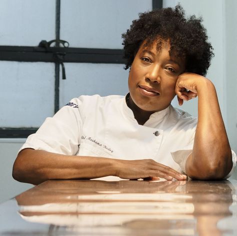 Black Southern culinary traditions have been co-opted, stereotyped, and undervalued. Chef Mashama Bailey is changing that with her Savannah restaurant, The Grey. Mashama Bailey, Edna Lewis, Savannah Restaurants, Seat At The Table, Pecan Wood, Black Food, Fried Pork, Chicken Stew, Collard Greens