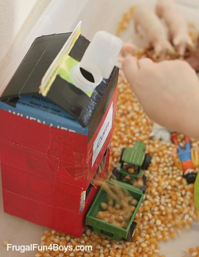 Farm Sensory Play Activity for Preschoolers Play Activity For Preschoolers, Farm Sensory Play, Farm Sensory, Farm Sensory Bin, Farm Theme Preschool, Activity For Preschoolers, Farm Unit, Farm Preschool, Farm School