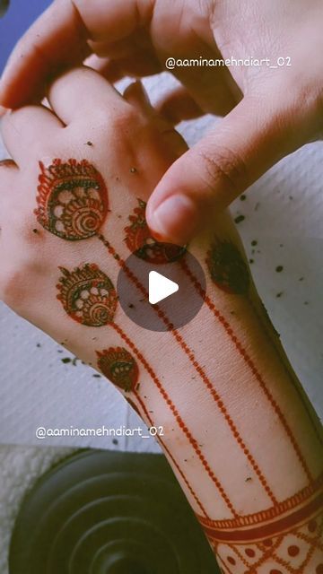 New Trending Mehndi Designs, Love Mehndi Designs, Mehndi Recipe, Trending Mehandi Designs, Mehandi Designs Latest, Trending Mehndi Designs, New Henna Designs, Simple Mehandi, Eid Henna