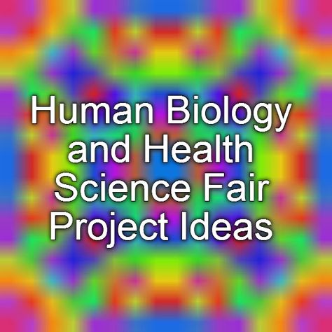 Human Biology and Health Science Fair Project Ideas Winning Science Fair Projects Highschool, Health Science Projects, Biology Science Fair Projects, Winning Science Fair Projects, Science Fair Project Ideas, Fair Project Ideas, Science Model, Human Biology, Science Models