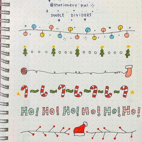 Christmas Titles Ideas, Christmas Title Design, Christmas Boarder Ideas, Christmas Title Ideas, Cute Title Ideas, Christmas Banners Ideas, Christmas Dividers, Christmas Letter Ideas, Cute Christmas Doodles