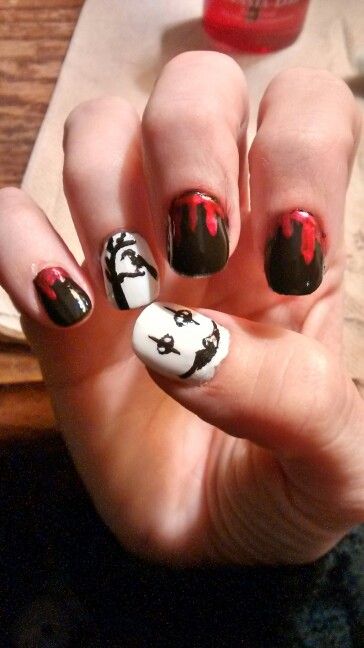 The crow The Crow Nails, Crow Nails, The Crow, Nail Art Ideas, Nails Inspo, Nail Inspo, Art Ideas, Nail Art, Nails