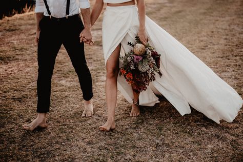 Kat and Tully — Lara Rose Bride Boots, Cowgirl Boots Wedding, Minimal Wedding Dress, Cowgirl Wedding, Minimal Dress, Wedding Shoes Comfortable, Wedding Boots, Minimalist Wedding Dresses, Minimal Wedding