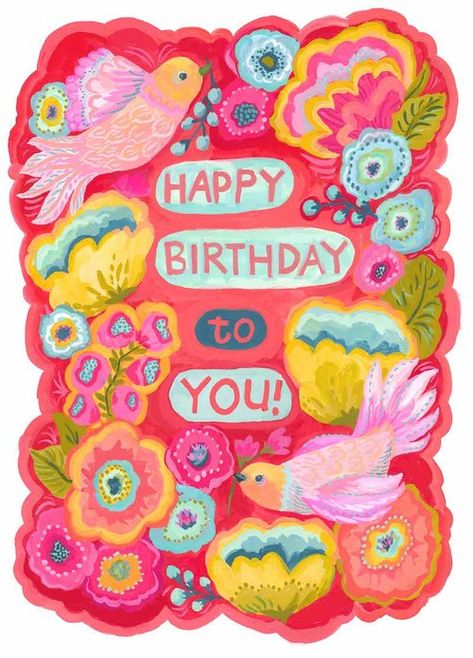 Happy Birthday Artist, Happy Bday Wishes, Happy Birthday Illustration, Happy Birthday Wishes Photos, Poster Paint, Happy Birthday Art, Birthday Illustration, Birthday Blessings, Birthday Wishes Quotes