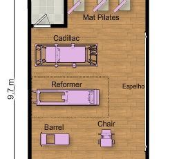 Devo fazer uma planta baixa para montar um studio de pilates? Home Pilates Studio, Pilates For Men, Pilates Room, Studio Floor Plans, Dream Gym, Home Studio Ideas, Case Studio, Pilates Workout Routine, Studio Pilates