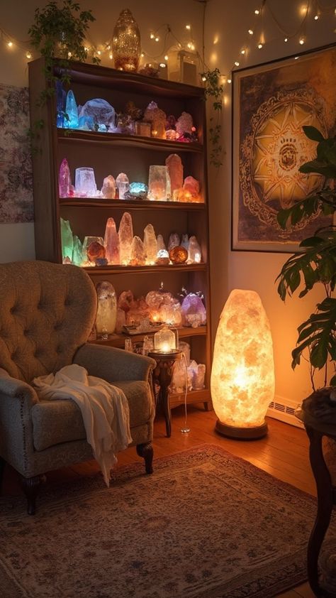 Spiritual interior designs ideas Tarot Reading Room Ideas, Meditation Room Ideas Sacred Space, Mediation Room Aesthetic, Kori Aesthetic, Tarot Room Decor, Zen Meditation Room Ideas, Spiritual Room Aesthetic, Spiritual Room Meditation Space, Sound Healing Room