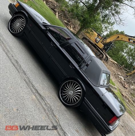 Elure 33 Wheels - 24x9 30MM Offset Black Machined . 1990 Lincoln Town Car Thank you Calvin! #elurewheels #elure #lincoln #lincolntowncar #towncar #cargramm #carsofinsta #wheels #rims Drogon Game Of Thrones, Lincoln Cars, Lincoln Town Car, Lincoln Continental, Lincoln, Wheel, Ford, Black, Instagram