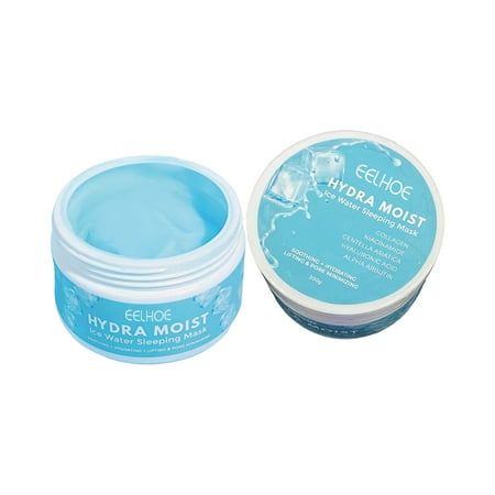 Hydra Moist Sleeping Mask, J Skin Beauty Hydra Moist, Skin Beauty Hydra Moist, J Skin Beauty, Ice Water Sleeping Mask, Gel Based Moisturizer, Hydra Moist, Water Sleeping Mask, Menthol Crystals