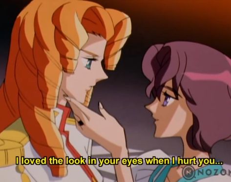 “I loved the look in your eyes when I hurt you...” Utena Screencap, Shadow Theatre, Revolutionary Girl Utena, Animation Stop Motion, Yuri Manga, Just Pretend, 90s Anime, Stop Motion, Magical Girl