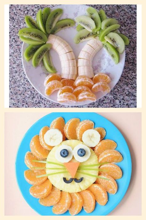 Easy Food Art, Fun Kids Food, Baby Shorts, Creative Food, Tahiti, Kids Meals, Kid Friendly, Food Art, Kindergarten