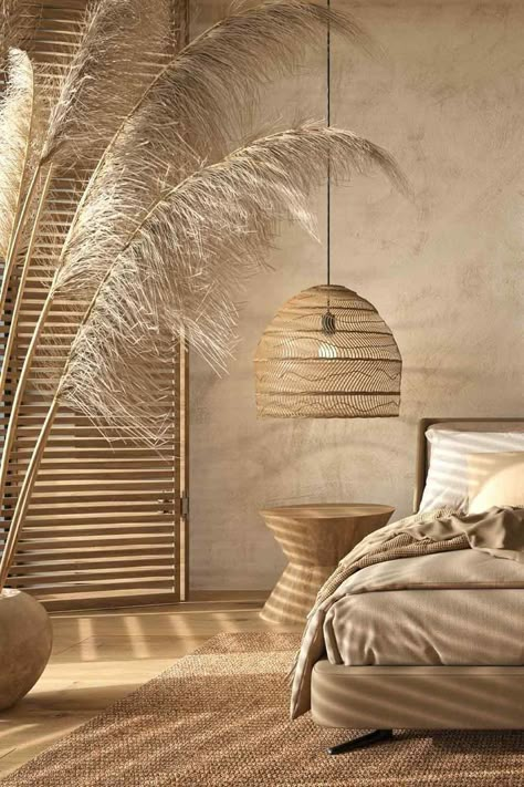 Boho Room Aesthetic, Korean Bedroom, Interior Boho, Bohemian Interior Design, Zen Bedroom, Bohemian Bedroom Decor, Romantic Bedroom, Couple Bedroom, Bohemian Interior