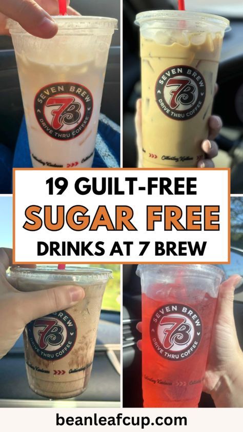 Discover the best 7 Brew sugar-free drinks that are perfect for your diet. Enjoy delicious, guilt-free options without sacrificing flavor or sweetness! Keto 7 Brew, Sugar Free 7 Brew Drinks, 7brew Energy Drinks, Sugar Free Sonic Drinks, Low Sugar Coffee Drinks, 7 Brew Energy Drinks, 7 Brew Drinks Orders, Sugar Free Coffee Drinks, 7brew Drinks