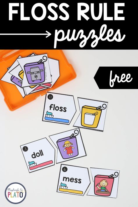 Double Final Consonants Activities, Floss Spelling Rule Activities, Flossy Words, Double Consonants Activities, Double Consonant Activities, Floss Rule Activities Free, Double Final Consonants First Grade, Floss Rule Worksheet, Flsz Rule Activities