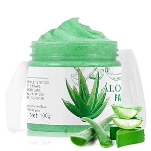 Skin Blackheads, Cystic Acne Remedies, Aloe Vera Face, Aloe On Face, Aloe Vera Facial, Microdermabrasion Facial, Scrub Exfoliating, Aloe Vera For Face, Exfoliating Face Wash