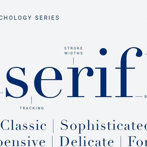 Kenny Song | Brand Designer on Instagram: "Font psychology is not often talked about, unlike colour psychology. I made the decision to create this series to cover all the different font types because they are crucial for conveying the appropriate emotion in your design. Serif fonts are often associated with traditional, classic, and elegant designs. Serif fonts are a common option for a variety of design projects because of the sophistication, professionalism, and stability they generally con Kenny Song, Font Psychology, Colour Psychology, Instagram Font, Different Fonts, Font Types, Elegant Designs, Serif Fonts, Brand Designer