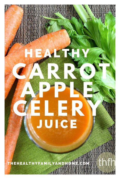 Carrot Celery Apple Juice, Celery Apple Juice Recipe, Apple Carrot Juice Recipe, Juice Recipes With Carrots, Juices With Celery, Juice With Celery, Carrot And Celery Juice, Juicing Recipes With Apples, Carrot Juice Recipe Juicers