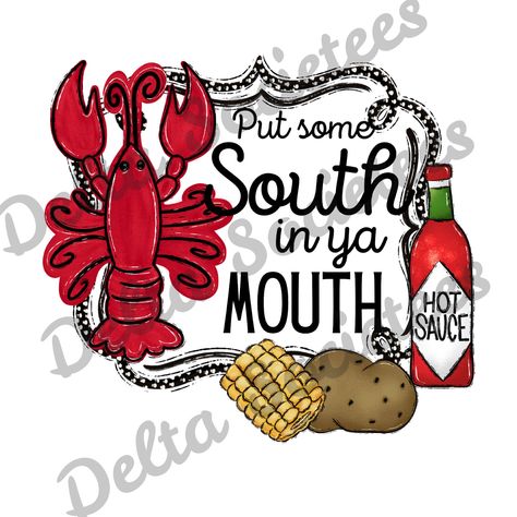 Images For Sublimation, Black Entryway, Food Business Card, Red Birthday, Louisiana Art, Png Art, Crawfish Boil, Southern Food, Chalkboard Art