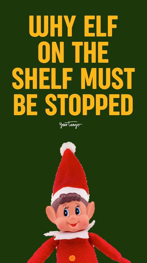 The elf on the shelf is a cute tradition for some, but when I was a kid nothing was scarier than the elf on a shelf. Here's why. Handyman Quotes, Elf Memes, Bye Quotes, Quotes About Haters, Elf On A Shelf, The Elf On The Shelf, Sugar Free Candy, Merry Christmas Happy Holidays, Elf Doll