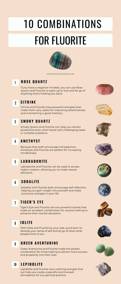 Gemstone Combinations Jewelry, Crystal Pairing Chart, Amethyst Crystal Combination, Good Crystal Combinations, Crystals Combination, Crystal Combinations For Protection, Best Crystal Combinations, Crystal Pairings, Crystal Combos For Protection