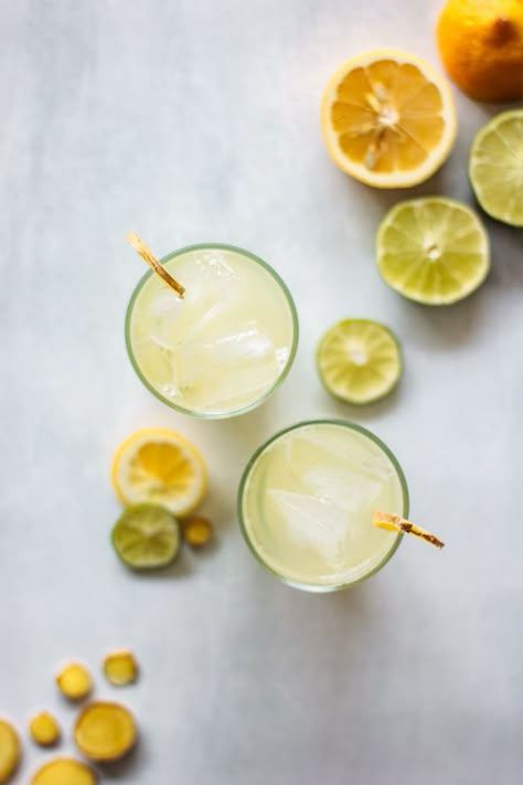 Detox Mocktail, Apple Ginger Mocktail, Honey Ginger Mocktail, Apple Ginger Fizz Mocktail, Mocktail With Ginger Beer, Lemon Ginger Mocktail, Ginger Immunity Drink, Cleansing Drink, Craft Drinks