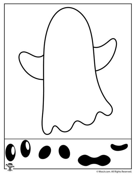 10 Timid Ghosts Activities, Gustavo The Shy Ghost Activities, Gustavo The Shy Ghost, Eye Scream, Mulberry Bush, Ghost Crafts, Black Hold, Super Simple Songs, Hollow Tree