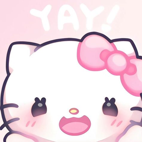 Sanrio Profile, Hello Kitty Face, Images Hello Kitty, Iphone Wallpaper Cat, Walpaper Hello Kitty, Charmmy Kitty, Hello Kitty Images, Hello Kitty Aesthetic, Hello Kitty Characters