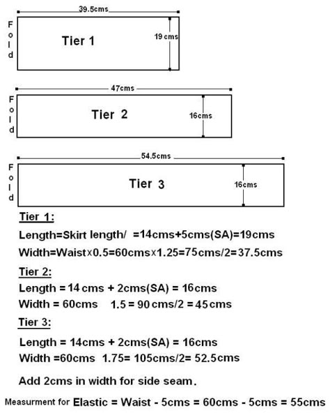 Sew A Tiered Skirt, Three Tiered Skirt Pattern, 3 Tier Dress Pattern, Free Tiered Skirt Pattern, Tired Skirt Sewing Pattern, Tired Dress Pattern, 3 Tier Skirt Pattern, Tired Skirt Outfit, Skirts Tiered