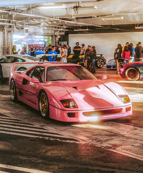 Pink Ferrari F40, Uber Eats Gift Card, Pink Ferrari, General Aesthetic, 2023 Aesthetic, Playstation Store, Uber Eats, Nissan 240sx, Ferrari F40