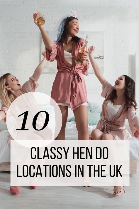 🎉 Planning the ultimate classy hen do in the UK? Discover the top 10 elegant locations perfect for an unforgettable celebration! From luxurious spa weekends in Bath to glamorous nights out in London, find the perfect destination for the bride-to-be. 💍✨   #HenDoUK #ClassyHenParty #HenPartyIdeas #HenPartyPlanner #UKHenDo #HenDoLocations #PartyHouseWithDiscoRoom #HenDoAccommodation #BestHenDoDestinations #VoxTravel Uk Hen Do Ideas, Classy Hen Party Ideas, Classy Hen Do, Classy Hen Party, Spa Weekend, Private Yoga, Bottomless Brunch, Most Luxurious Hotels, Weekend House