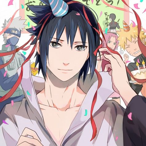 Sasuke. Sasuke Birthday, Naruto Birthday, Shippuden Naruto, Naruto Images, Sasuke Sakura, Uchiha Sasuke, Naruto Fan Art, Naruto Shippuden Sasuke, 5 Anime