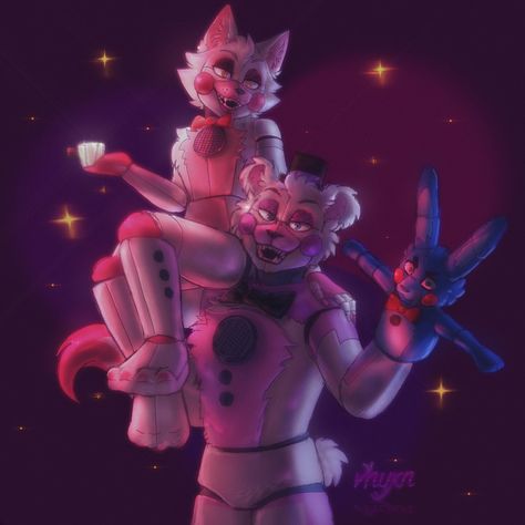 Mangle Fanart, Foxy And Mangle, Fnaf 5, Toy Bonnie, Fnaf Sl, Fnaf Sister Location, Funtime Foxy, Animatronic Fnaf, Fnaf Wallpapers