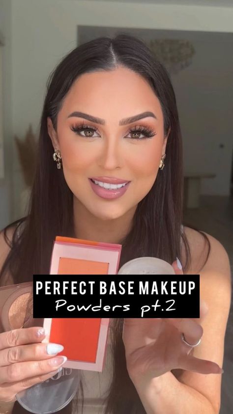 Christen Dominique on Reels | Christine Dominique Makeup, Christine Dominique, Christen Dominique, Translucent Setting Powder, My Routine, Hydrating Mist, Make Up Inspo, Flawless Face, Powder Makeup