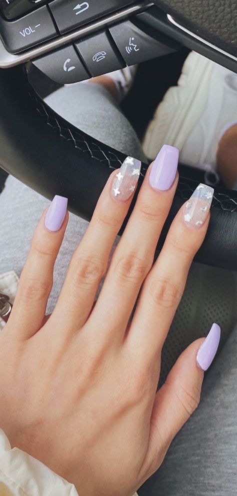 Simple Nail Ideas For School, Back To School Nail Ideas For Teens, Cute Nails For 12 Yrs Old, Nails For Ten Year Olds, Graduation Nails Purple, Nails For 8 Yrs Old, Birthday Nails Classy Short, 6th Grade Nails, Nails For 13 Yrs Old