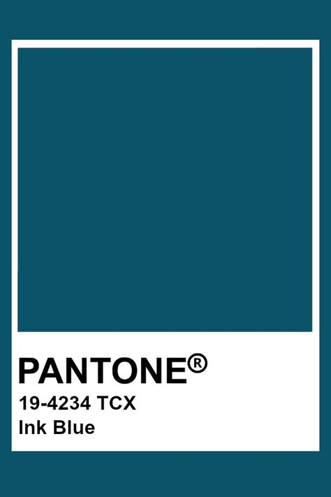 Pantone Ink Blue Pantone Tcx, Blue Pantone, Table Fabric, Pantone Color Chart, Pantone Swatches, Color Knowledge, Blue Dinner, Pantone Palette, Dinner Decor