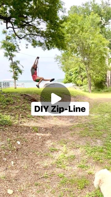 maggie mcgaugh on Instagram: "You either had one… or you wanted one. DIY BACKYARD ZIPLINE! 🤯
I couldn’t have done it without @HartToolsUSA! #DoItWithHART #HARTPartner
Comment ZIP and I’ll DM you everything I used to make this possible!" Zipline Backyard, Backyard Zipline, Diy Zipline, Zip Line Backyard, Zip Line, April 22, Diy Backyard, Diy For Kids, On Instagram