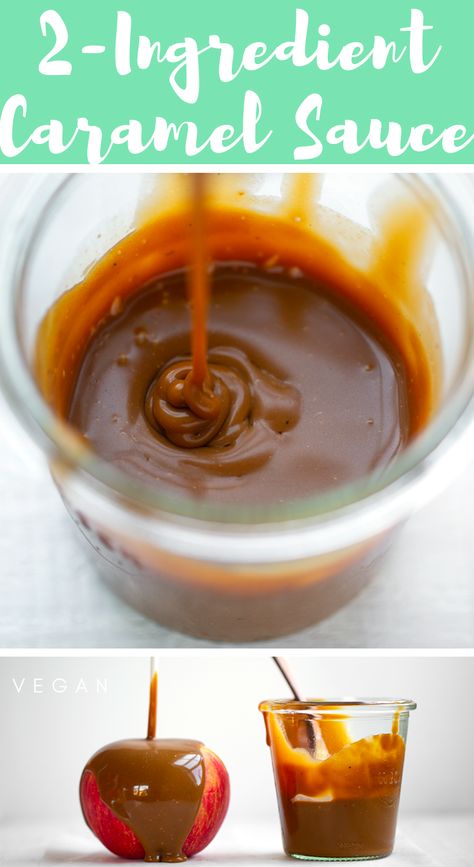 Easy Vegan Caramel Sauce, for Caramel Apples, Dipping & Drizzling - Vegan Recipe - try making with Truvia Brown Sugar Blend or mix of erythritol, xylitol, and blackstrap molasses Dipping Caramel, Snickers Torte, Pudding Oats, Vegan Caramel Sauce, Vegan Caramel Apple, Play For Keeps, Halloween Torte, Vegan Caramel, Homemade Caramel Sauce