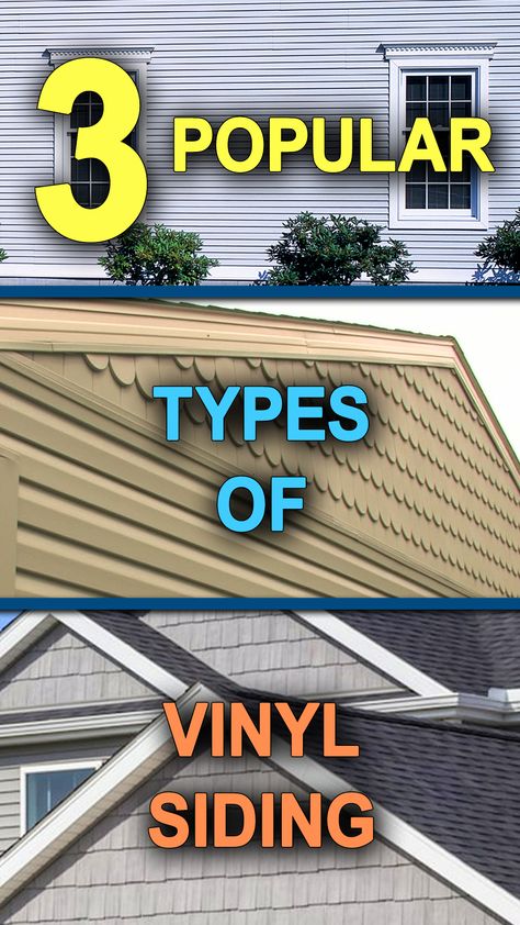 3 Popular Types of Vinyl Siding to Transform Your Curb Appeal Vinyl Siding Trim, Vinyl Soffit, Cleaning Vinyl Siding, Siding Installation, Types Of Siding, Siding Options, Installing Siding, Nothing To Lose, Homemade Cleaning Solutions