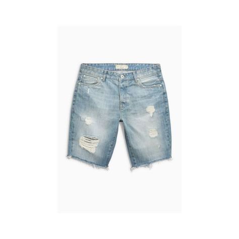 Bleach Ripped Frayed Regular Fit Shorts ($26) ❤ liked on Polyvore featuring shorts, ripped shorts, destroyed shorts, torn shorts, frayed shorts and distressed shorts Ripped Short Jeans, Frayed Shorts, Denim Shorts Style, Mens Denim Shorts, Denim Inspiration, Only Jeans, Ripped Shorts, Patterned Jeans, Bermuda Jeans