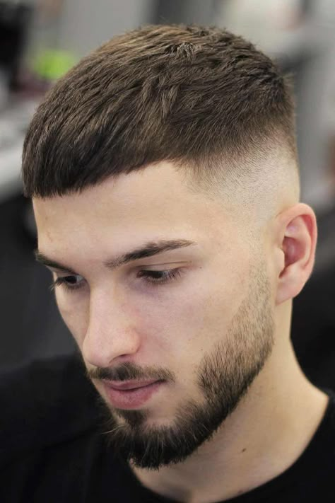 30 French Crop Haircuts: Ultimate Guide, Styles, Tips & Trends Short French Crop Hair Men, Hairstyles According To Face Shape, Hairstyle According To Face Shape, Short Haircut For Men, French Crop Haircut, Crop Fade, Male Hairstyle, Skin Blackheads, Fade Men