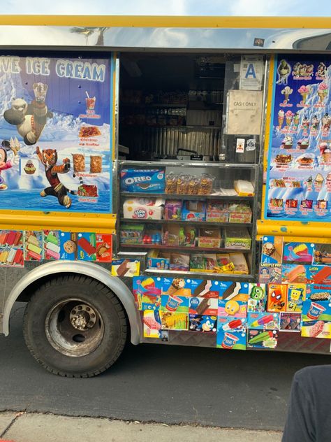 Latin Illustration, Snack Truck, 2000 Aesthetic, 2000s Baby, Ice Cream Van, Childhood Memories 2000, Pinterest Contest, Yummy Comfort Food, Waffle Cones