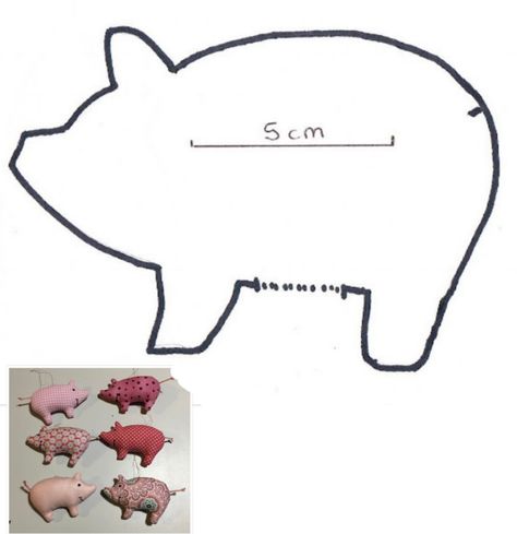 Pig Patterns To Sew, Pig Sewing Pattern Free, Pig Pillow Pattern, Pig Pattern Sewing, Pig Plushie Pattern, Pig Sewing Pattern, Pig Pattern, Pig Crafts, Diy Sewing Gifts