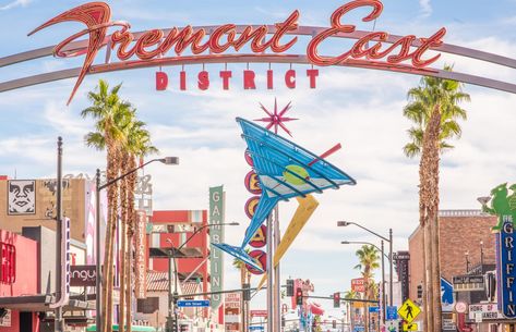 These are America's coolest neighborhoods Fremont Street Las Vegas, Art After Dark, Art Loft, Neon Museum, Downtown Las Vegas, Art District, Conde Nast Traveler, Arts District, Location Map